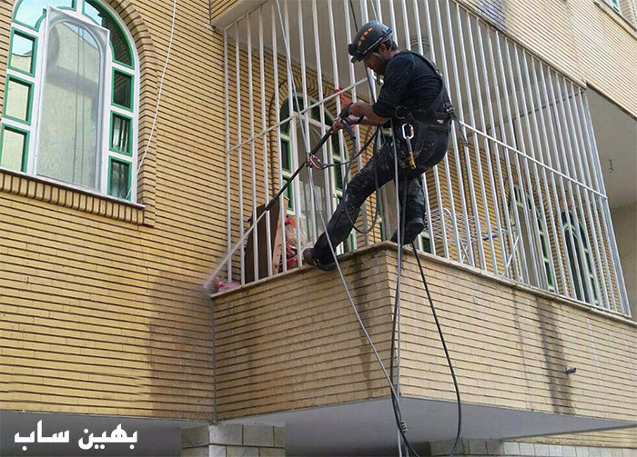 شستشوی نمای آجری در تهران